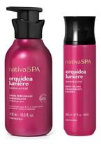 Combo Nativa Spa Orquidea Lumière: Splash 200ml + Hidr 400ml Combo Nativa Spa Orquidea Lumière: Splash 200ml + Hidr 400ml
