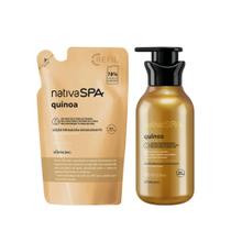 Combo Nativa Spa Quinoa: Loção Firmadora Corporal 400ml + Refil 400ml