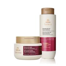Combo Natura Lumina Cabelos Quimicamente Danificados Reconstrução Danos Extremos Combo Natura Lumina Cabelos Quimicamente Danificados Reconstrução Danos Extremos