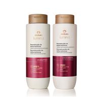 Combo Natura Lumina Shampoo+Condicionador Cabelos com danos extremos Quimicamente Danificados