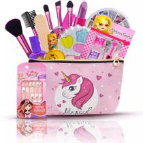 Combo Necessaire Infantil + Kit De Maquiagem Completo IG103
