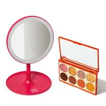 Combo Niina Secrets: Palette De Sombras Orange 5,6g + Espelho de Maquiagem com Led