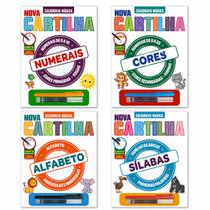 Combo Nova Cartilha de Caligrafia 01 - KIt com 4 Cartilhas Combo Nova Cartilha de Caligrafia 01 - KIt com 4 Cartilhas