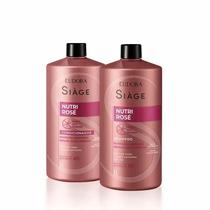 Combo Nutri Rosé: Shampoo + Condicionador 1000Ml