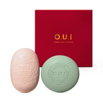 Combo O.U.i expression: Sabonete em Barra Iconique 001 90g + Sabonete de Barbear 90g + Caixa