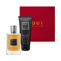 Combo O.U.I Iconique 001 Intense: Eau De Parfum 75ml + Gel De Banho 200g + Caixa