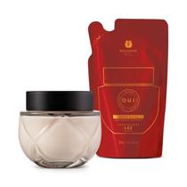 Combo O.U.I Lamour-Esse 142: Desodorante Hidratante Crème Riche 200g + Refil 200g