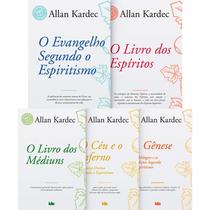 Combo - Obras Básicas Allan Kardec 14x21 - 05 livros Ide Editora