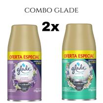 Combo Odorizador de Ambiente Glade Refil Automatic 269ml