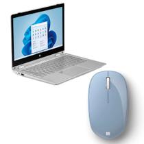 Combo Office - Notebook M11W Prime 2 em 1 Tela 11,6 Intel Celeron e Mouse Microsoft Sem Fio Bluetooth Azul - PC280K - Multilaser