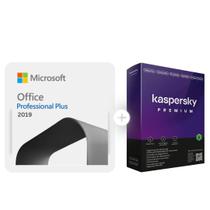 Combo Office Professional Plus 2019 Licença Permanente e Kaspersky Premium