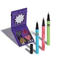 Combo Olhar Poderoso QDB As Meninas Superpoderosas: Mini Paleta de Sombras 4g + 3 Canetas Delineadoras 0,4g cada Combo Olhar Poderoso QDB As Meninas Superpoderosas: Mini Paleta de Sombras 4g + 3 Canetas Delineadoras 0,4g cada