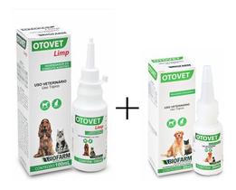 Combo Otovet limp e Otovet Solução - limpeza e tratamento - BIOFARM