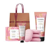 Combo para mulher Cereja e Amêndoas Banho e Corpo Instance Eudora Hidratante Corporal Sabonete
