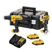 COMBO PARAFUSADEIRA E CHAVE DE IMPACTO 20V Dck222d2t DEWALT