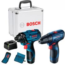 Combo Parafusadeira e Furadeira Bosch GSR/GDR 120 12V