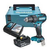 Combo Parafusadeira/Furadeira 18V Bateria 3Ah Carregador e Maleta Mak-Pac DHP485RF1J - Makita Combo Parafusadeira/Furadeira 18V Bateria 3Ah Carregador e Maleta Mak-Pac DHP485RF1J - Makita