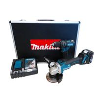 Combo parafusadeira / furadeira de impacto dhp480 e esmerilhadeira dga454 - dlx2163x - makita Combo parafusadeira / furadeira de impacto dhp480 e esmerilhadeira dga454 - dlx2163x - makita
