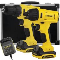 Combo Parafusadeira Furadeira de Impacto + Parafusadeira de Impacto 12 Volts + Maleta de Alumínio - SCHI121S2FK - STANLEY