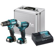 Combo Parafusadeira Furadeira e Parafusadeira de Impacto CLX228SAX Makita