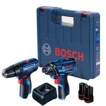 Combo Parafusadeira Gsb120li + Chave Impacto Gdr120li Maleta