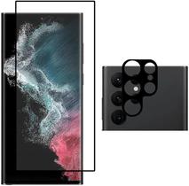 COMBO Película 9D Ceramica + Pelicula Câmera Para Galaxy S22 Ultra