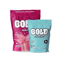 Combo Performance BOLD Mousse de Morango + Creatina