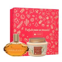 Combo Perfumado Amburana Ao Sol: Deo Colônia, Creme para Mãos e Loção Hidratante