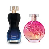 Combo Perfumaria Dia e Noite: Floratta Romance de Verão 75ml + Glamour Midnight 75ml Combo Perfumaria Dia e Noite: Floratta Romance de Verão 75ml + Glamour Midnight 75ml