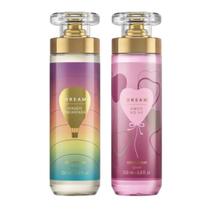 Combo Perfume Body Splash Dream: Viagem Encantada 200ml + Amor No Ar 200ml Combo Perfume Body Splash Dream: Viagem Encantada 200ml + Amor No Ar 200ml