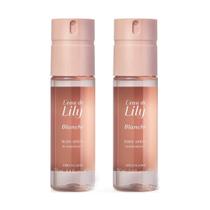 Combo Perfume Colônia feminina mulher Body Spray L'eau De Lily Blanche 100ml (2 Itens) Combo Perfume Colônia feminina mulher Body Spray L'eau De Lily Blanche 100ml (2 Itens)