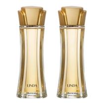Combo Perfume Feminino Linda Desodorante Colônia 100ml ( 2 Itens) Combo Perfume Feminino Linda Desodorante Colônia 100ml ( 2 Itens)