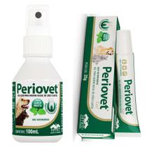 Combo Periovet Gel 25g + Periovet Spray 100ml - Vetnil