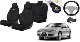 Combo Personalizado Tecido Astra 1998-2011 + Capa de Volante + Chaveiro GM Combo Personalizado Tecido Astra 1998-2011 + Capa de Volante + Chaveiro GM