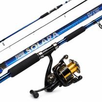 Combo Pesca Molinete 2000 Zeus Vara Bluestick Fibra de Vidro Combo Pesca Molinete 2000 Zeus Vara Bluestick Fibra de Vidro