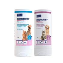 Combo Phisioderm Shampoo Pele Normal e Condicionador 250ml Combo Phisioderm Shampoo Pele Normal e Condicionador 250ml