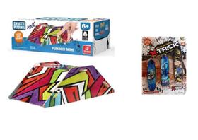 Combo Pista Skate de Dedo Funbox Mini +3 Skate X-Trick Sortidos
