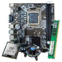 Combo Placa Mãe 1150p FNX H81 + Cpu I3 G4 4170 + DDR3 8gb Combo Placa Mãe 1150p FNX H81 + Cpu I3 G4 4170 + DDR3 8gb