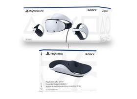 Combo PlayStation VR2 Sony PSVR 2 PS5 + Base de Carregamento do Controle VR2