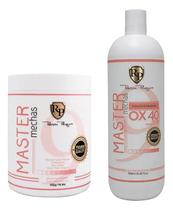 Combo Pó master mechas + ox 40 Robson Peluquero