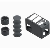 Combo Poliwetzel em PVC com 1 Tomada 10A 2 Interruptores 2 Conectores 5 Tampões - E017202025 - Wetzel