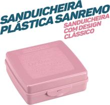 Combo Porta Sanduíche + Estojo Porta Escova Praticidade Dia a Dia Sanremo
