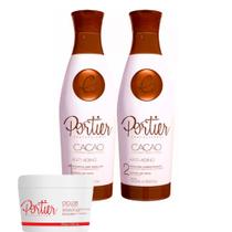 Combo Portier Máscara Redutora Cacao 2x1000ml + Botox Ciclos 250g