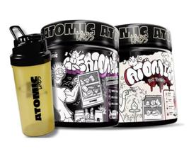 Combo Pré Treino Atomico + Creatina 100% Pura Atomic Labs