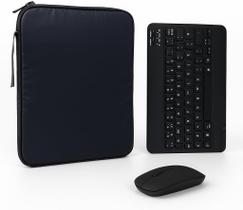 Combo Premium Capa Teclado Compatível com Samsung Galaxy Tab S10 FE Plus 13.1 Teclado Touchpad e Mouse Bluetooth Películ Combo Premium Capa Teclado Compatível com Samsung Galaxy Tab S10 FE Plus 13.1 Teclado Touchpad e Mouse Bluetooth Películ