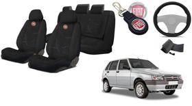 Combo Premium Uno 2000-2012 + Volante + Chaveiro - Conjunto
