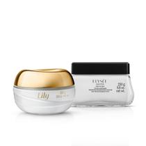 Combo Presente Creme Acetinado Corporal: Lily 250g + Elysée Succès 250g Combo Presente Creme Acetinado Corporal: Lily 250g + Elysée Succès 250g