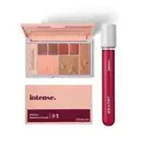 Combo Presente Intense: Palette Multifuncional 1 Rose + Batom Líquido Aquatint Rosa
