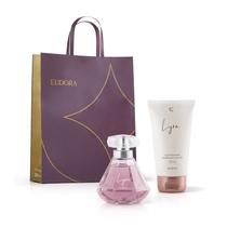 Combo Presente Lyra: Desodorante Colônia 75ml + Loção Corporal 150ml + Sacola M