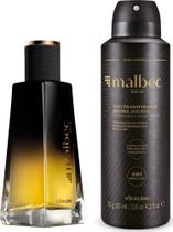 Combo Presente Malbec Gold: Desodorante Colônia 50ml + Antitranspirante Aerossol 75g